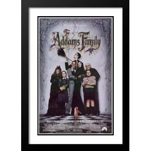 The Addams Family 20x26 Framed and Double Matted Movie Poster   Style 