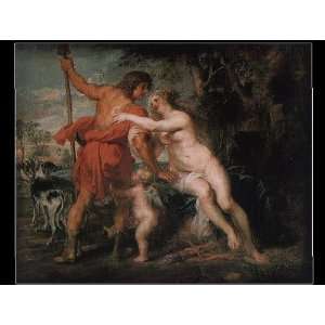   Venus and Adonis, by Rubens Pieter Paul 