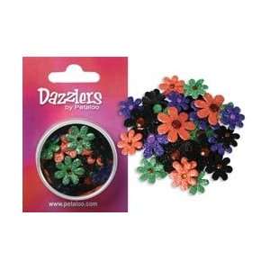  Dazzlers Florettes Small 32/Pkg   Orange/Purple/Black 