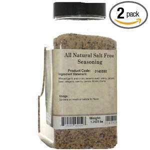 Excalibur All Natural Salt Free Seasoning, 19.5 Ounce Units (Pack of 2 