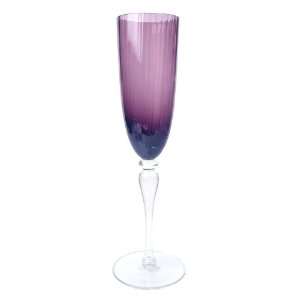 Aldrich 7 Ounce Champagne Flute, Purple 