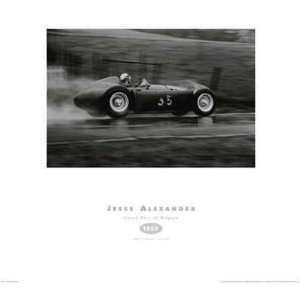 Alexander   Grand Prix of Belgium, 1955 Size 26x26 by Jesse Alexander 