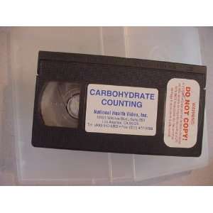  VHS Video Tape of Carbohydrate Counting 