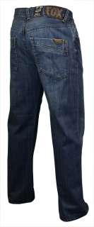 Fox Racing Mens Relaxed Fit Duster Denim Jeans $54.50  