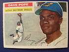 DAVE POPE ORIOLES 1956 TOPPS 154  