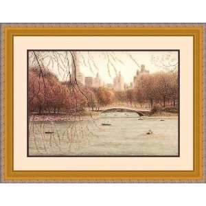    Bow Bridge Fall by Harold Altman   Framed Artwork