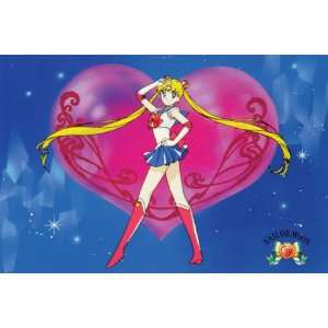  Sailor Moon   TV Show Poster (Heart) (Size 40 x 27 