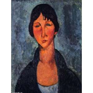 Hand Made Oil Reproduction   Amedeo Modigliani   24 x 32 inches   The 