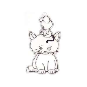  Kellys Crafts Suncatcher Bulk Kitten/Mouse (6 Pack) Pet 