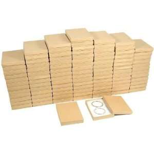    100 Kraft Paper Pendant Cotton Filled Gift Boxes 7