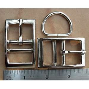  DOG Collar Buckles W Dee 1 Nickel Finish 6 Sets Arts 