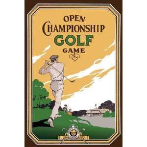  Open Championship Golf Game   Poster (12x18)