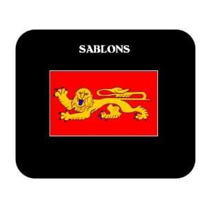  Aquitaine (France Region)   SABLONS Mouse Pad 