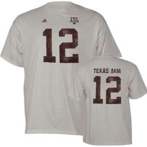  Texas A&M Aggies  #12  Super Soft Player Jersey Shirt 