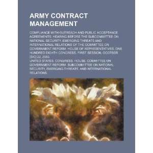 contract management compliance with outreach and public acceptance 