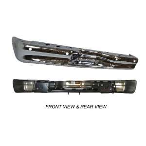 07 08 FORD ECONOLINE VAN FOR STEP TYPE REAR BUMPER CHROME WITH SENSOR 