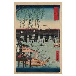  Ryogoku   Poster by Ando Hiroshige (13x19)