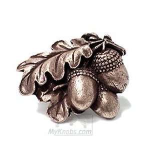   and pulls harvest acorn knob in old world copper