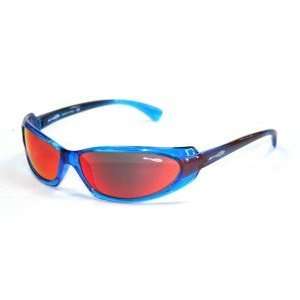 Arnette Sunglasses Shaft Blue with Metallic Dark Orange Element 