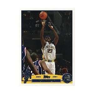  2003 04 Topps 139 Ron Artest Indiana Pacers(Basketball 