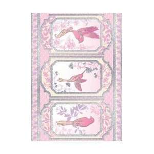    Out Sheet 8X12   Dawn Chorus Flamingo Pink Arts, Crafts & Sewing