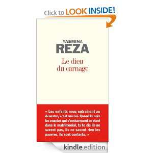 Le Dieu du carnage (LITT.GENERALE) (French Edition) Yasmina REZA 