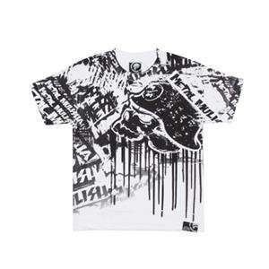  Metal Mulisha Youth Rupture T Shirt   X Large/White 