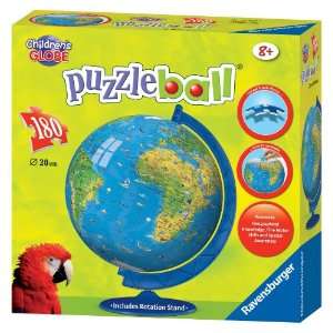  Ravensburger XXL Childrens Globe 180 Piece Puzzleball 
