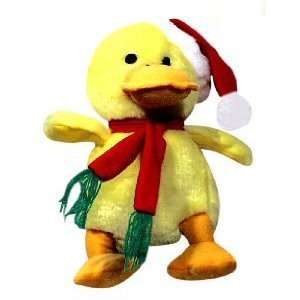  Plush Christmas Duck 7in Dog Toy
