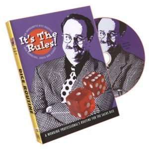  Its The Rules Dice Routine DVD by Bob Sheets Everything 