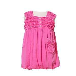 Lipstik Baby Toddler Girls Clothes Pink Ruffle Sequin Shirt Top 6M 4T