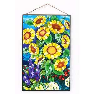    Sunflower Field   Art Panel by Joan Baker