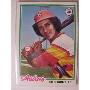  1978 Topps #389 Julio Gonzalez