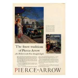  Pierce Arrow, Magazine Advertisement, USA, 1920 Premium 