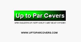 Go TXT Golf Cart Vinyl Seat Cover   STAPLE ON  