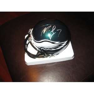  Michael Vick Signed Autographed Riddell Mini Helmet Eagles 