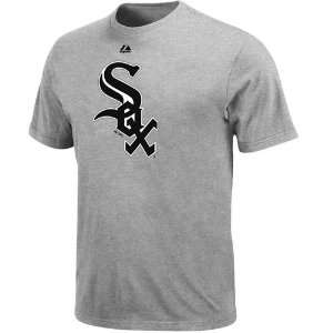  Majestic Chicago White Sox Ash Soft Density Official Logo 