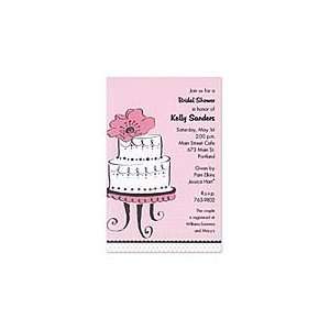  Blossom Cake Invitation Wedding Invitations Health 