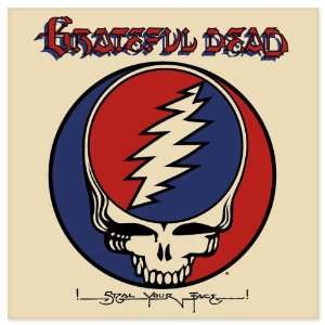  Grateful Dead Steal Your Face Skull car bumper sticker 