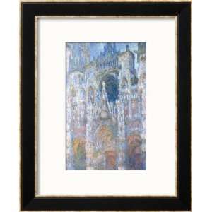 Rouen Cathedral, Blue Harmony, Morning Sunlight, 1894 Styles Framed 