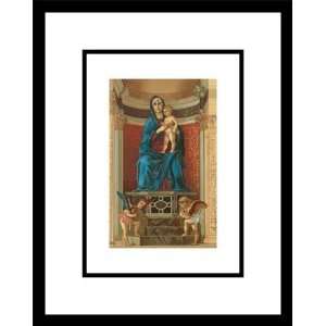  Madonna and Child in Alcove by Bellini, Venice, Framed 