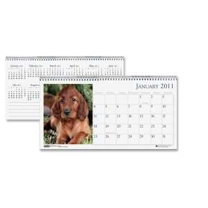  House of Doolittle Puppies Desktop Tent Calendar