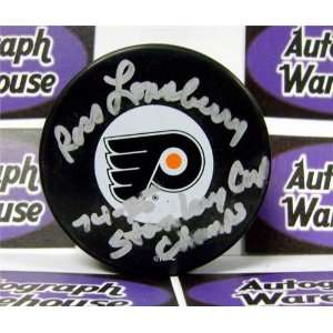  Ross Lonsberry Autographed/Hand Signed Philadelphia Flyers 