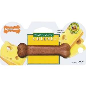    Nylabone Cheese Flavor Dog Bone Chew   Petite