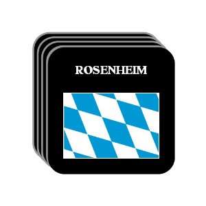  Bavaria (Bayern)   ROSENHEIM Set of 4 Mini Mousepad 