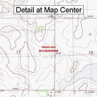   Map   Glencross, South Dakota (Folded/Waterproof)