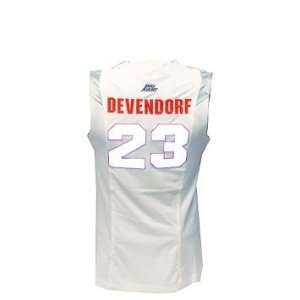  Devendorf White and Gray GU Jersey SZ 48 #23   Sports 