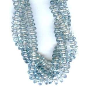 WHOLESALE Czech Glass 4mm Rondelle Beads   1 Mass   Luster Transparent 