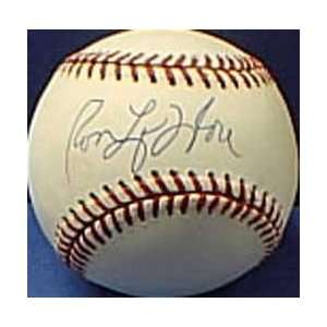  Ron LeFlore Autographed Baseball