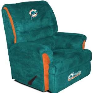 Miami Dolphins NFL Big Daddy Recliner By Baseline 